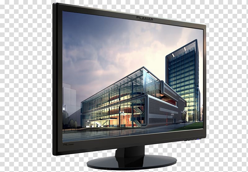 Computer Monitors Planar Systems Liquid-crystal display LED-backlit LCD Real Estate, lcd monitor transparent background PNG clipart