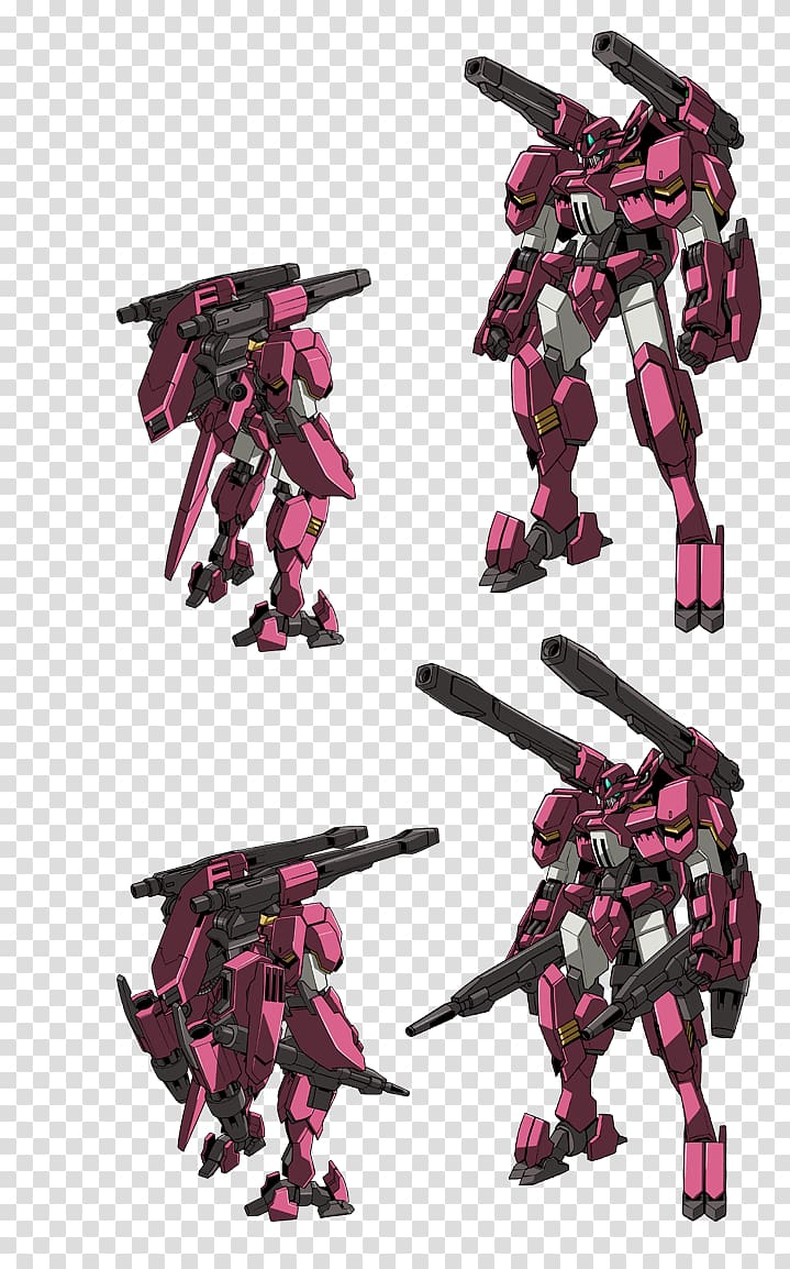 Gundam model Flauros โมบิลสูท Barbatos, others transparent background PNG clipart