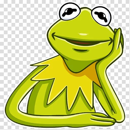 True frog Kermit the Frog Toad Sticker, frog transparent background PNG clipart