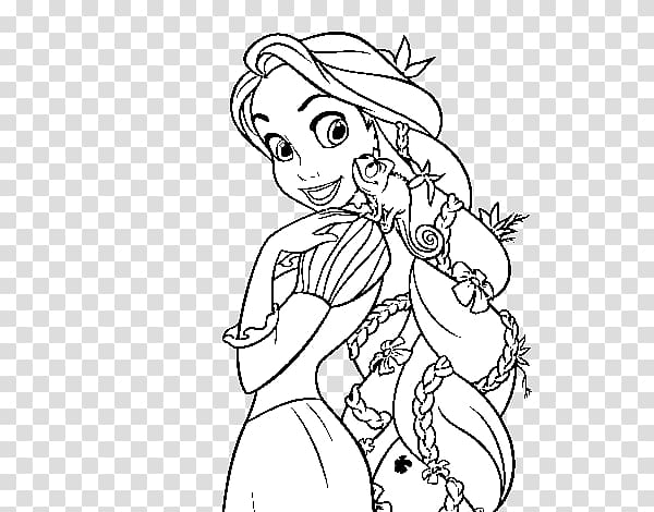 Rapunzel Princess Aurora Tangled: The Video Game Drawing, Rapunzel PASCAL transparent background PNG clipart
