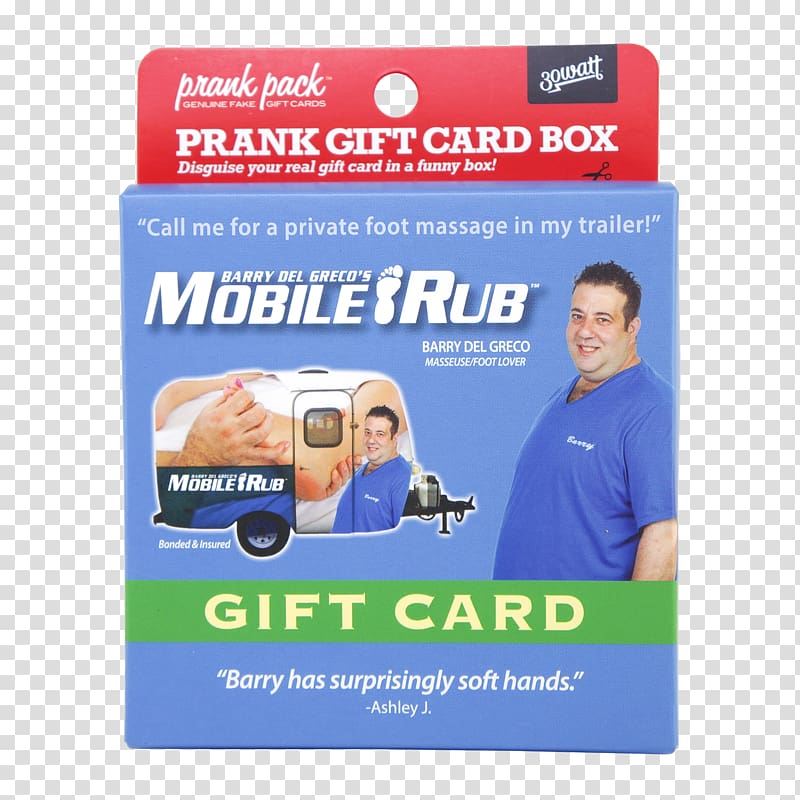 Gift card Prank Pack Box Material, box transparent background PNG clipart