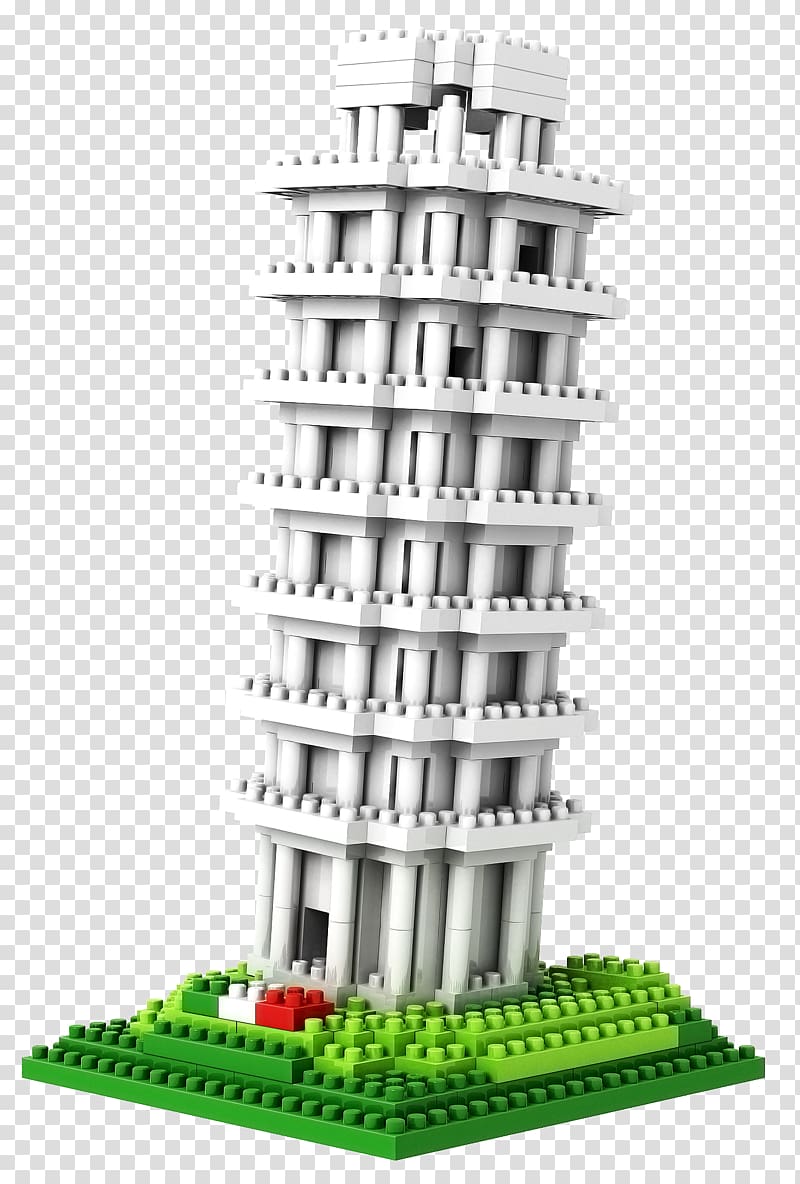 Leaning Tower of Pisa Tokyo Skytree Toy block LEGO, toy transparent background PNG clipart