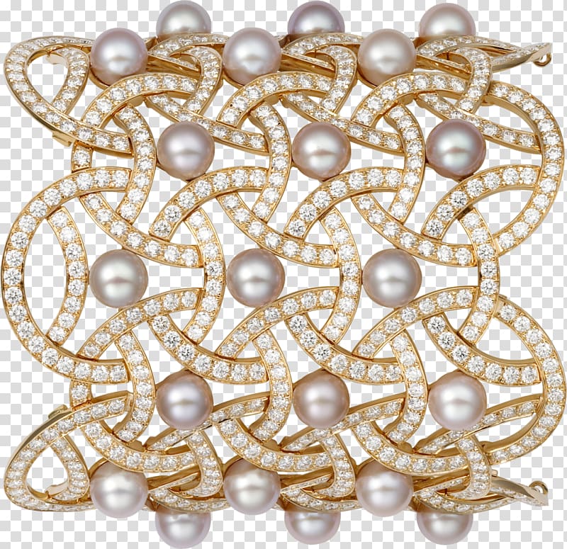 Pearl Jewellery Bracelet Diamond Carat, Cultured Freshwater Pearls transparent background PNG clipart