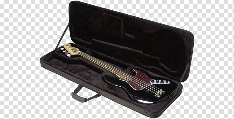 Bass guitar SKB 1SKB-SC Case Electric guitar Gig bag, Bass Guitar transparent background PNG clipart
