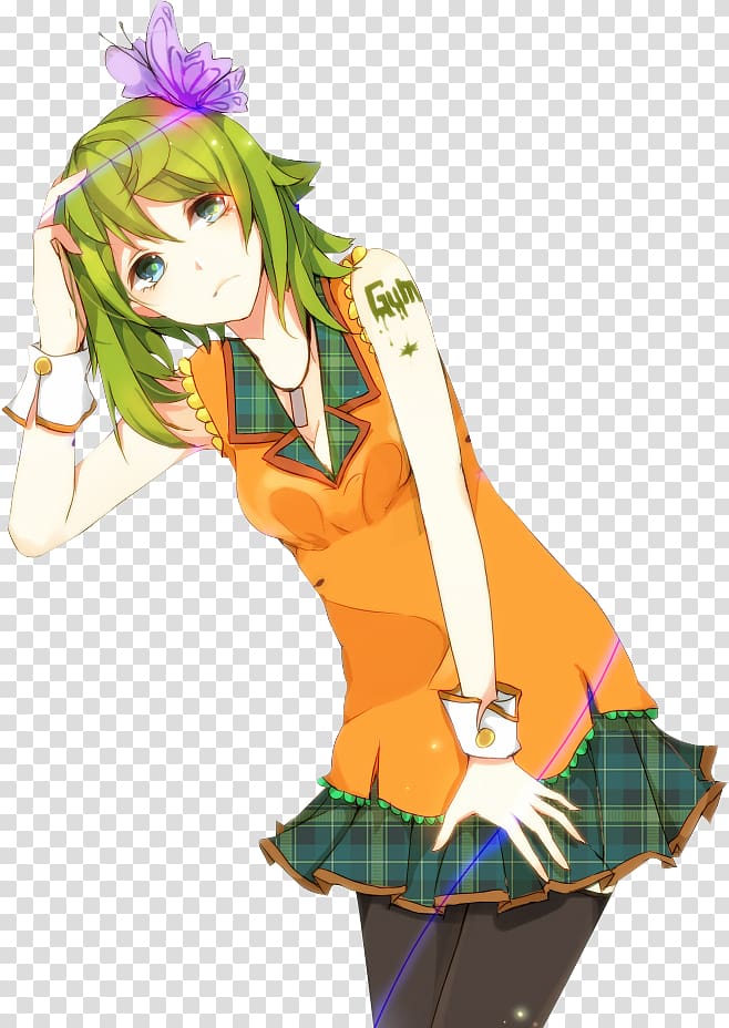 Megpoid Vocaloid Hatsune Miku , Granddaughter transparent background PNG clipart