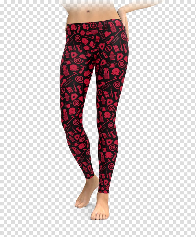 Leggings Hoodie Clothing Accessories Yoga pants, firefighter transparent background PNG clipart
