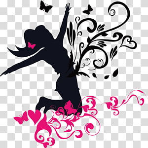 Musical note Free music , Jumping woman transparent background PNG clipart thumbnail
