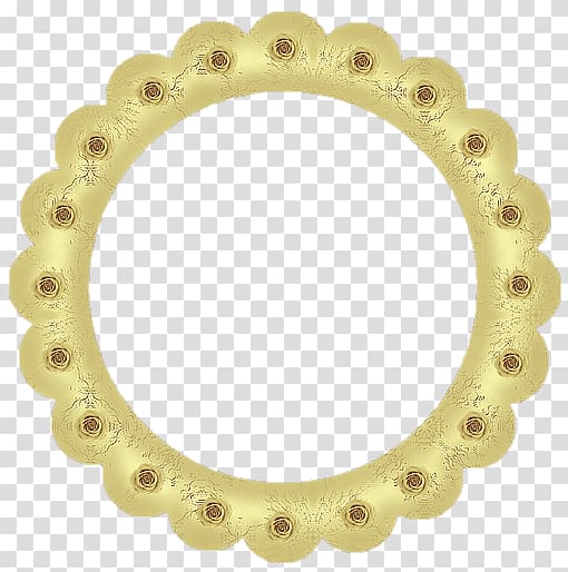 Circle Frames Yellow, circle transparent background PNG clipart
