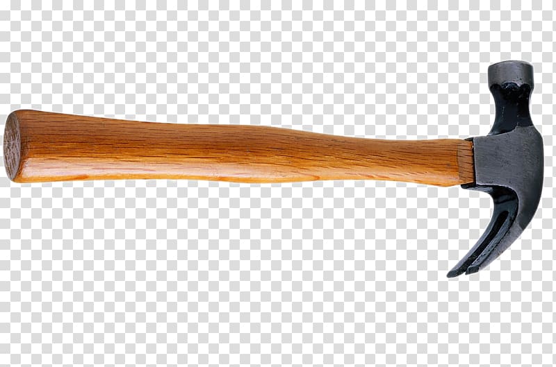 Hammer Tool Wood Metal, Wooden hammer transparent background PNG clipart