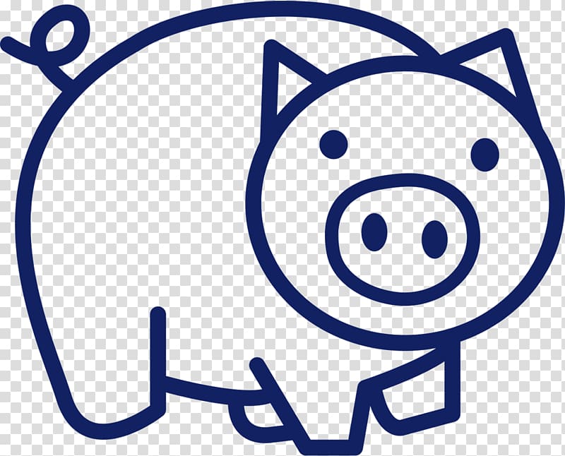 Miffy Pig Kleurplaat Klein Duimpje Cattle, Stick figure pig pattern transparent background PNG clipart