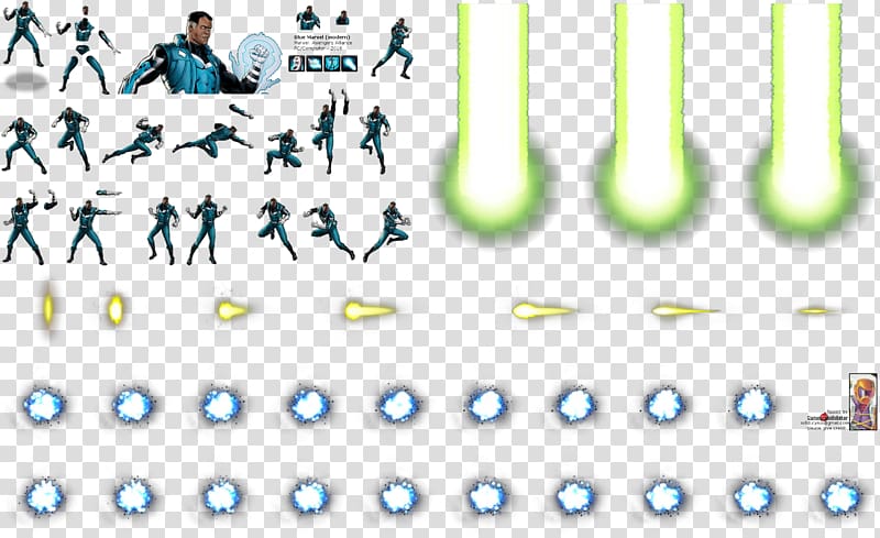 Marvel: Avengers Alliance Blue Marvel Sprite Kraven the Hunter M.U.G.E.N, sprite transparent background PNG clipart