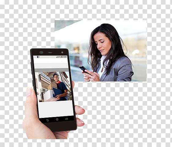 Smartphone Video door-phone Intercom Panasonic Door phone, Panasonic phone transparent background PNG clipart