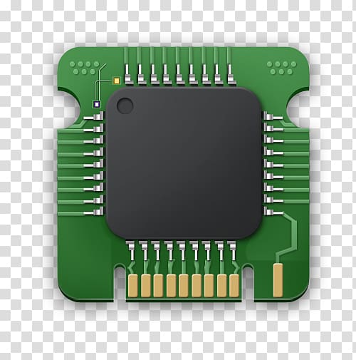 Central processing unit Integrated circuit Euclidean , CPU chip transparent background PNG clipart