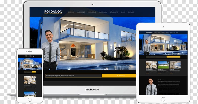 Web project Smartphone Real Estate Web design Multimedia, smartphone transparent background PNG clipart