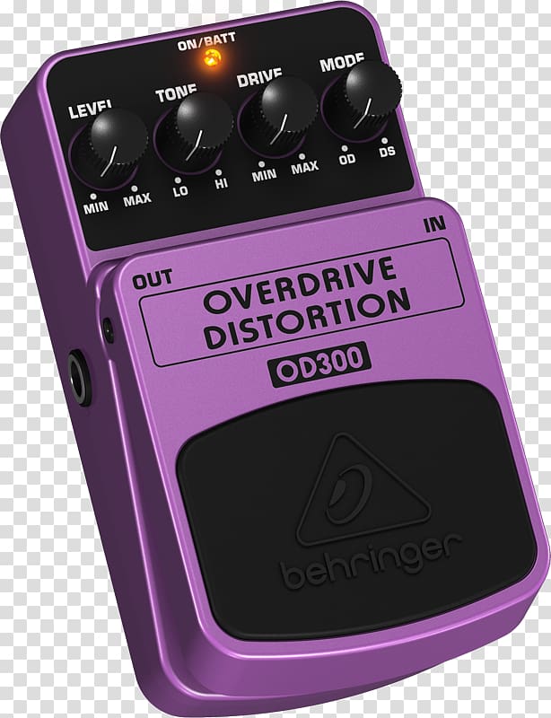 Effects Processors & Pedals BEHRINGER Heavy Distortion HD300 BEHRINGER Heavy Distortion HD300 Sustain, guitar pedal transparent background PNG clipart