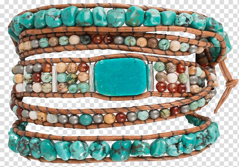Turquoise Bracelet Bead, year-end wrap material transparent background PNG clipart
