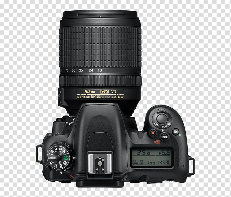 AF-S DX Nikkor 18-140mm f/3.5-5.6G ED VR Digital SLR Nikon DX format Camera Kit lens, Camera transparent background PNG clipart