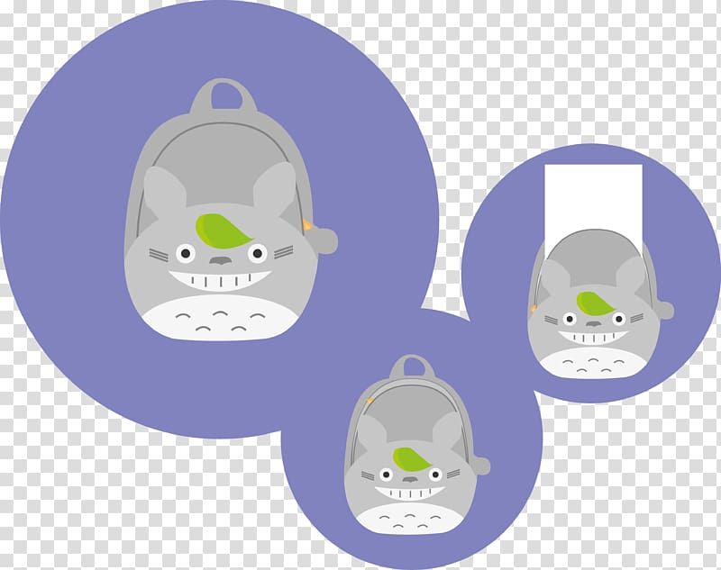 Cartoon Headgear, totoro transparent background PNG clipart