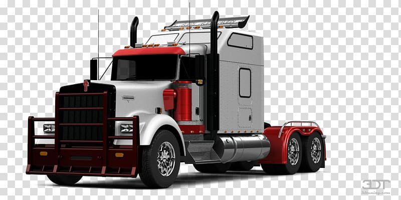 Car Motor Vehicle Tires Semi-trailer truck Commercial vehicle, kenworth w900 transparent background PNG clipart