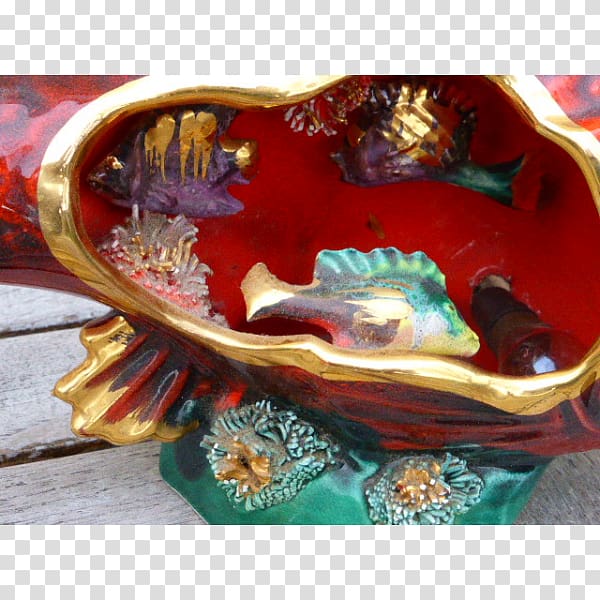 Porcelain, poisson rouge mort transparent background PNG clipart