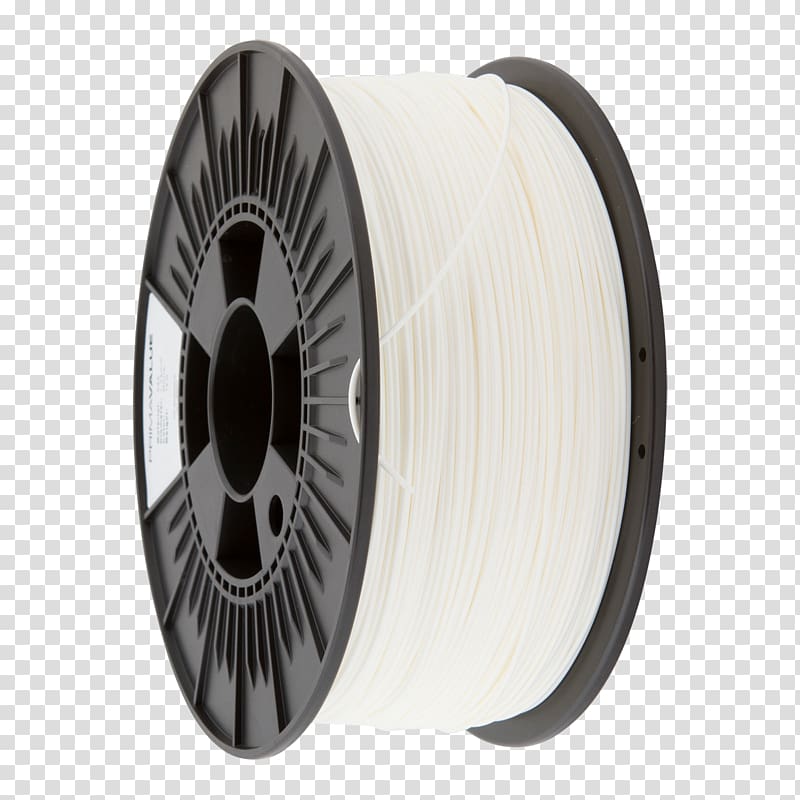 3D printing filament Acrylonitrile butadiene styrene Polylactic acid Extrusion, spool transparent background PNG clipart