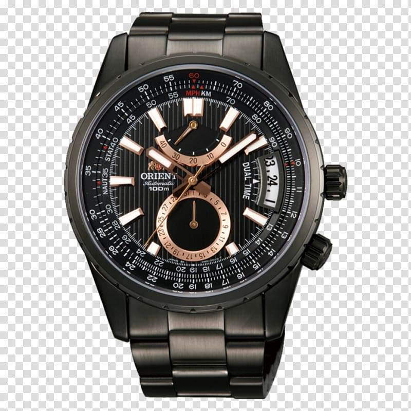 Orient Watch Automatic watch Power reserve indicator Movement, orient transparent background PNG clipart