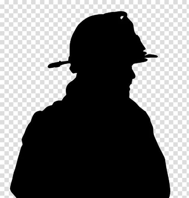 University of California, Davis Fire Department Silhouette Firefighter, firefighter transparent background PNG clipart