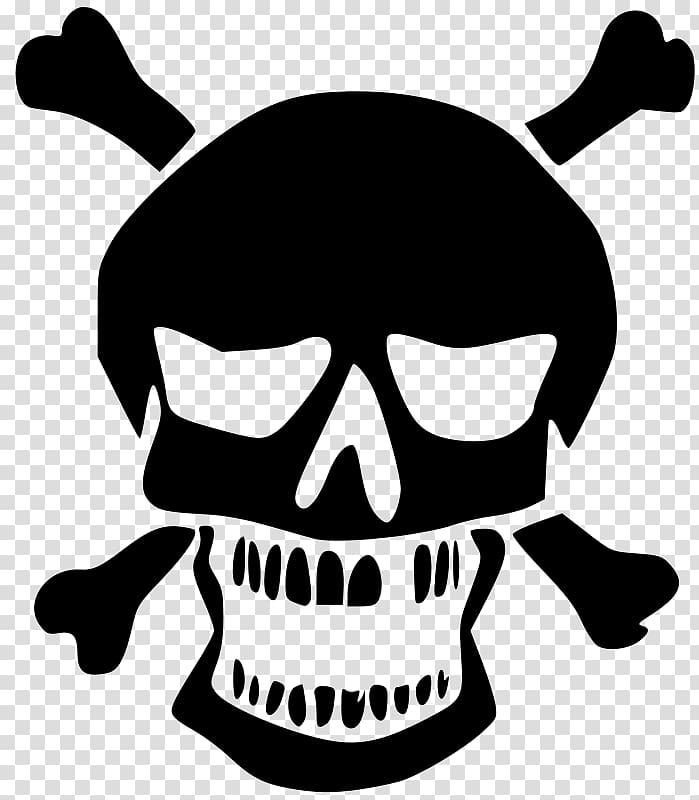 Skull and crossbones , skull transparent background PNG clipart