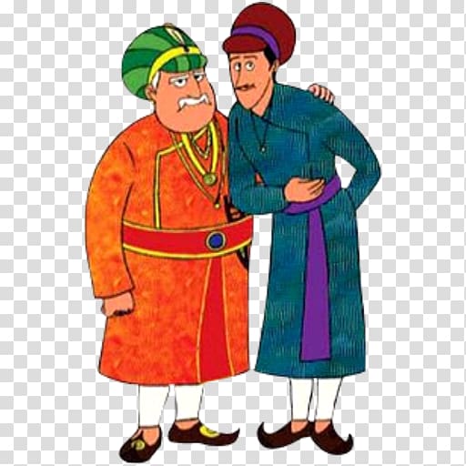 Emperor Akbar Mughal Empire Short story Cartoon Moral stories, merchant cartoon transparent background PNG clipart