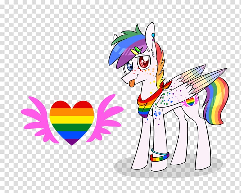 Pony Gay pride Pride parade Horse, horse transparent background PNG clipart