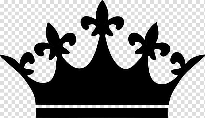 silhouette of crown, Crown of Queen Elizabeth The Queen Mother Tiara , queen transparent background PNG clipart