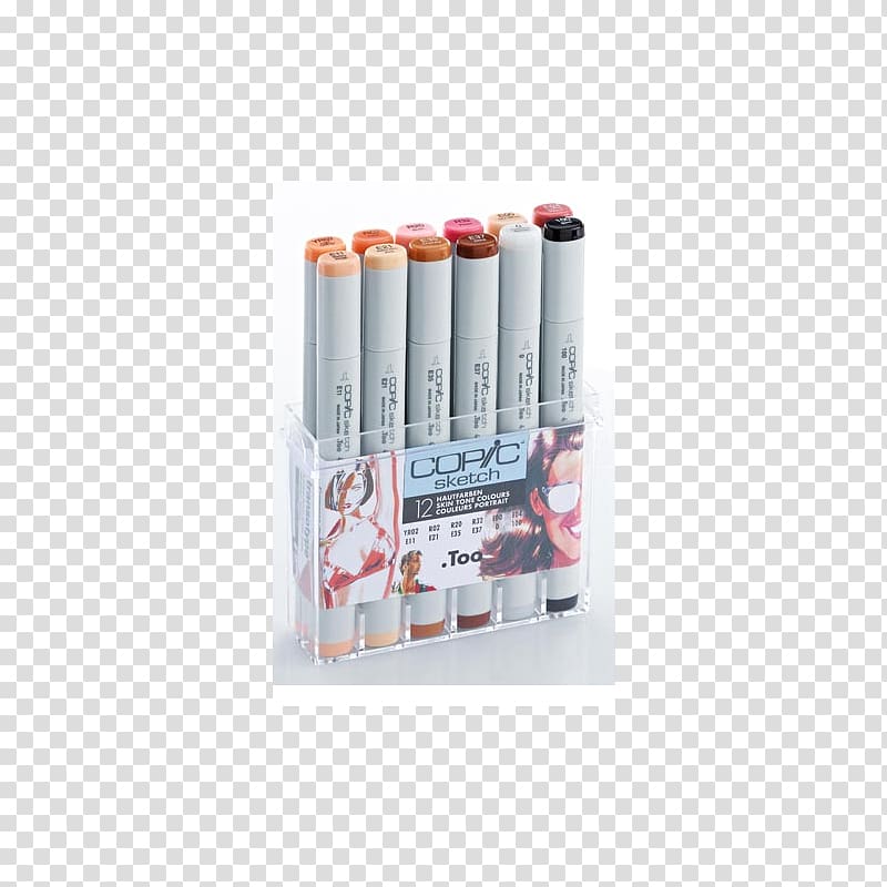 Copic Marker pen Color Drawing Sketch, sketch material transparent background PNG clipart