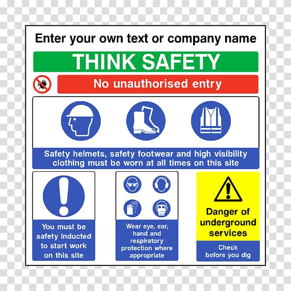 Construction site safety Occupational safety and health Health and Safety Executive Sign, Construction Site Safety transparent background PNG clipart