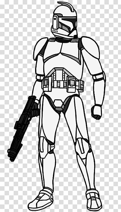Clone trooper Jango Fett Stormtrooper Clone Wars Captain Rex, stormtrooper transparent background PNG clipart