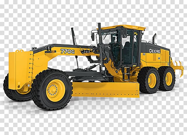 John Deere Grader Heavy Machinery Architectural engineering Tractor, swing transparent background PNG clipart
