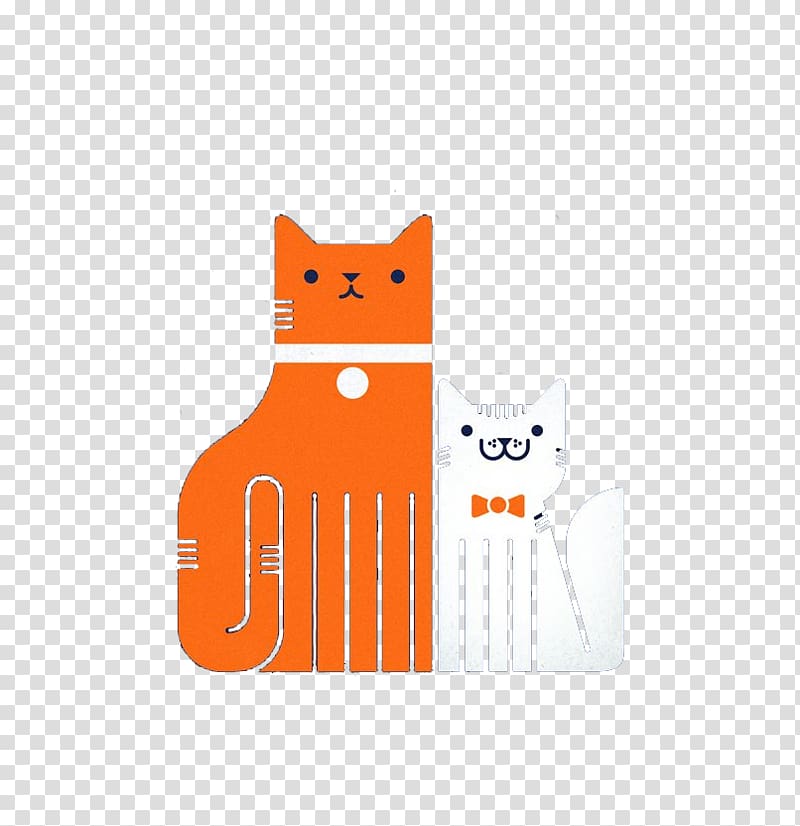 Cat Kitten, Cats decorative elements transparent background PNG clipart