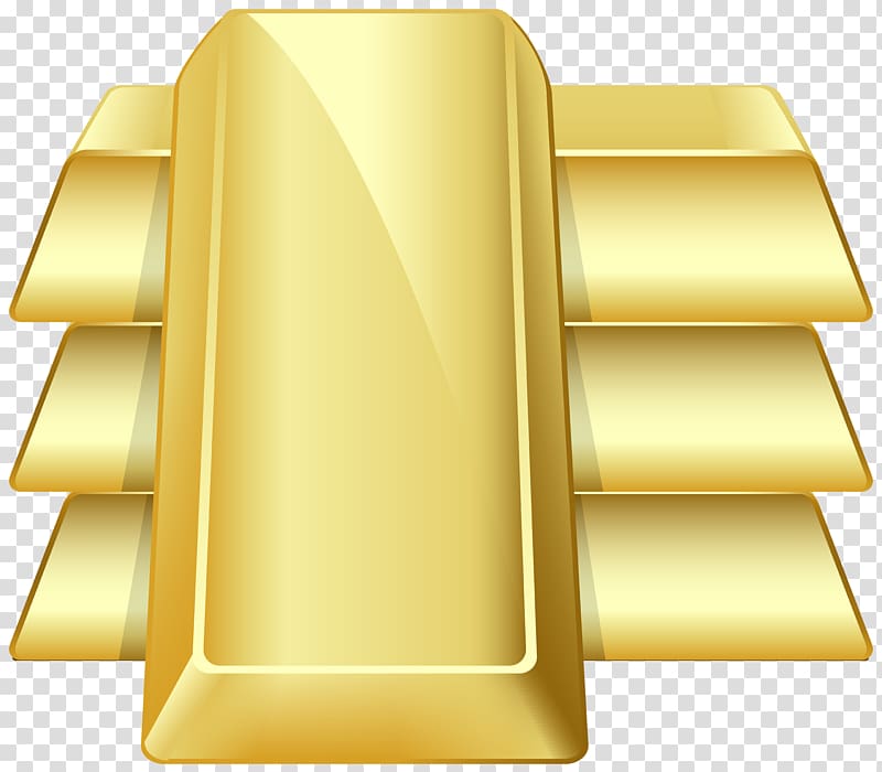 four gold bar illustration, Gold bar , Gold Bars transparent background PNG clipart