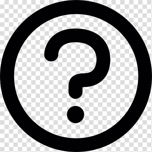 Question mark Computer Icons , question transparent background PNG clipart