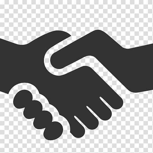 gray hand shaking illustration, Computer Icons Handshake Scalable Graphics, Handshake, Cooperation transparent background PNG clipart