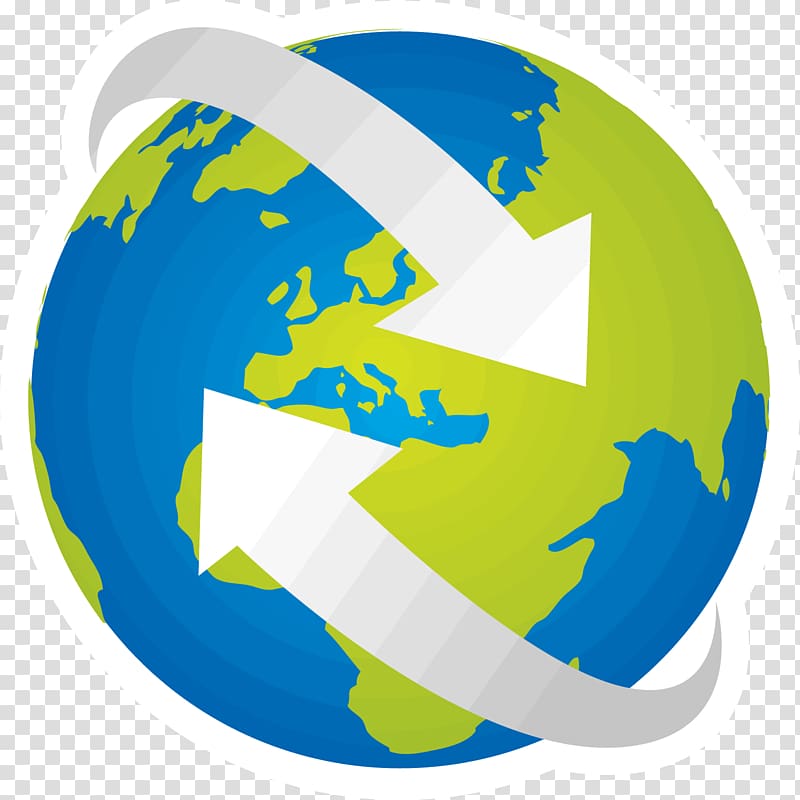 Earth Logo Globe, blue tech earth free transparent background PNG clipart