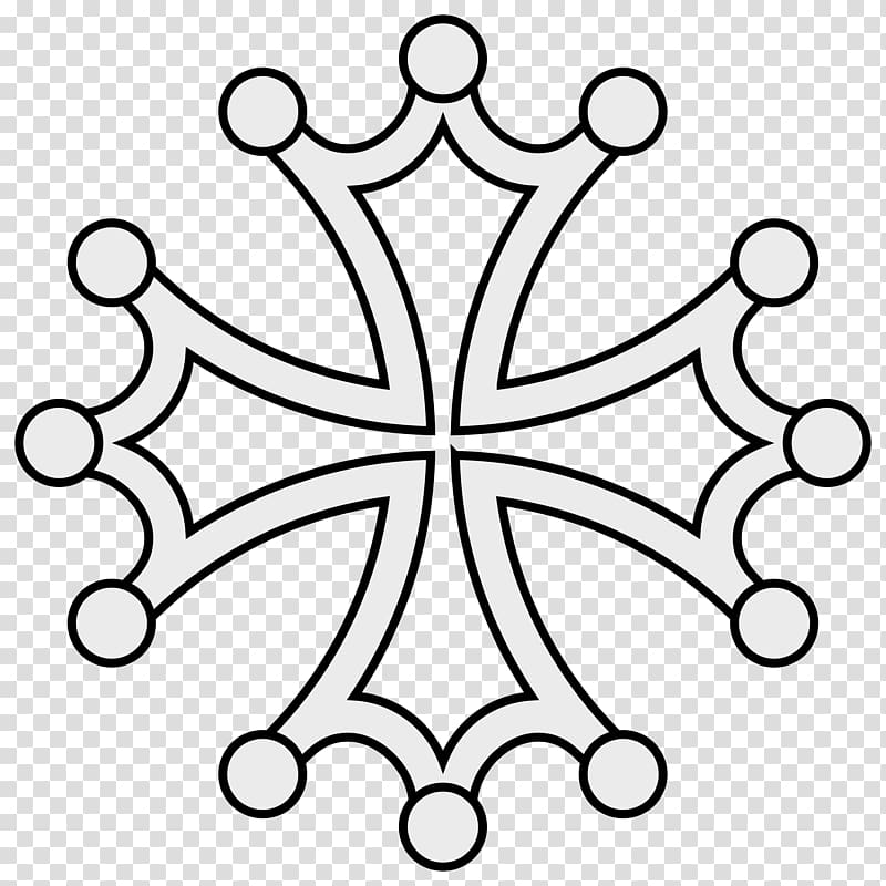 Cross pattée Occitan cross Crosses in heraldry, maltese cross transparent background PNG clipart