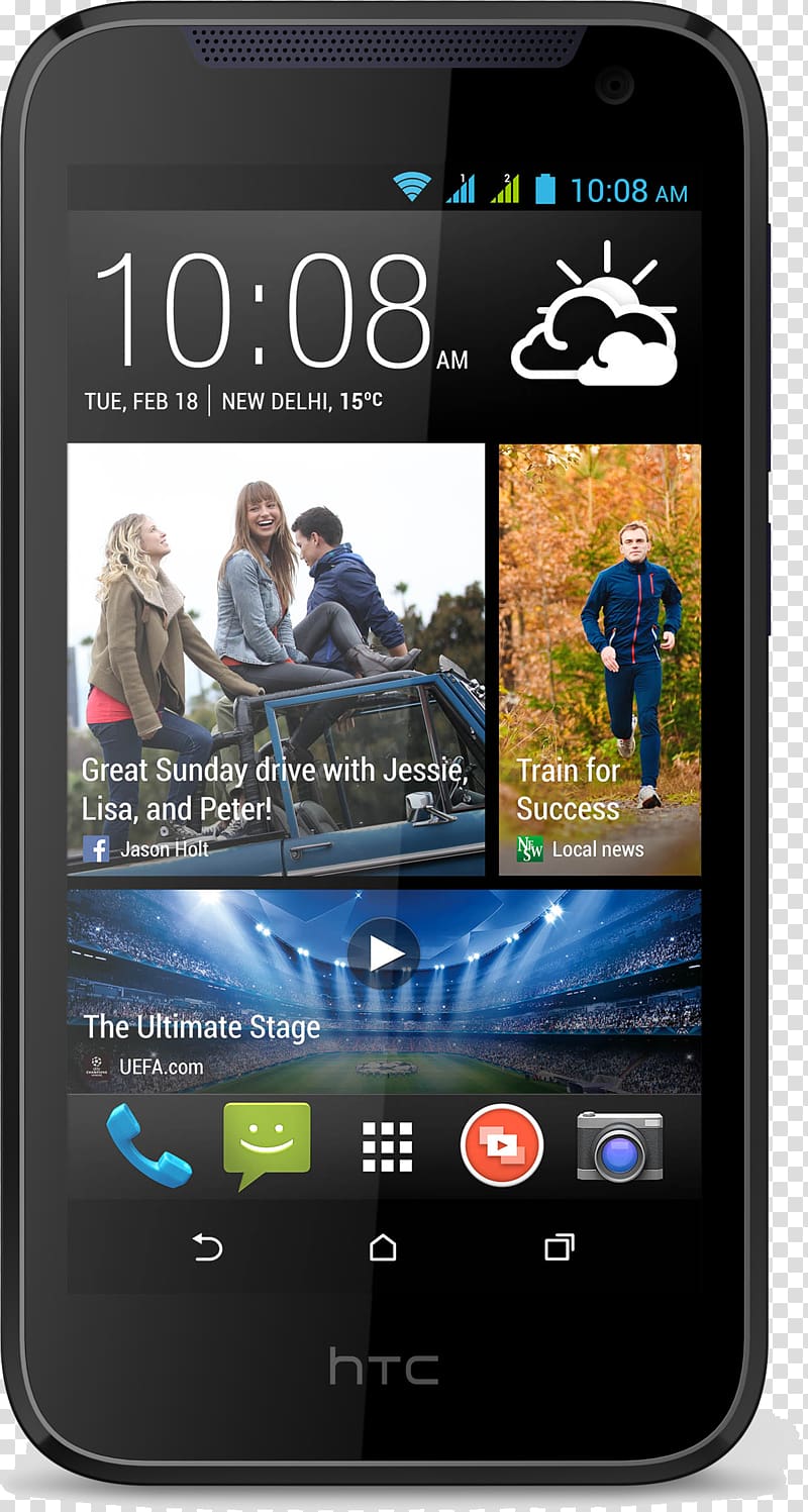 HTC Desire 620 Dual SIM Smartphone, smartphone transparent background PNG clipart