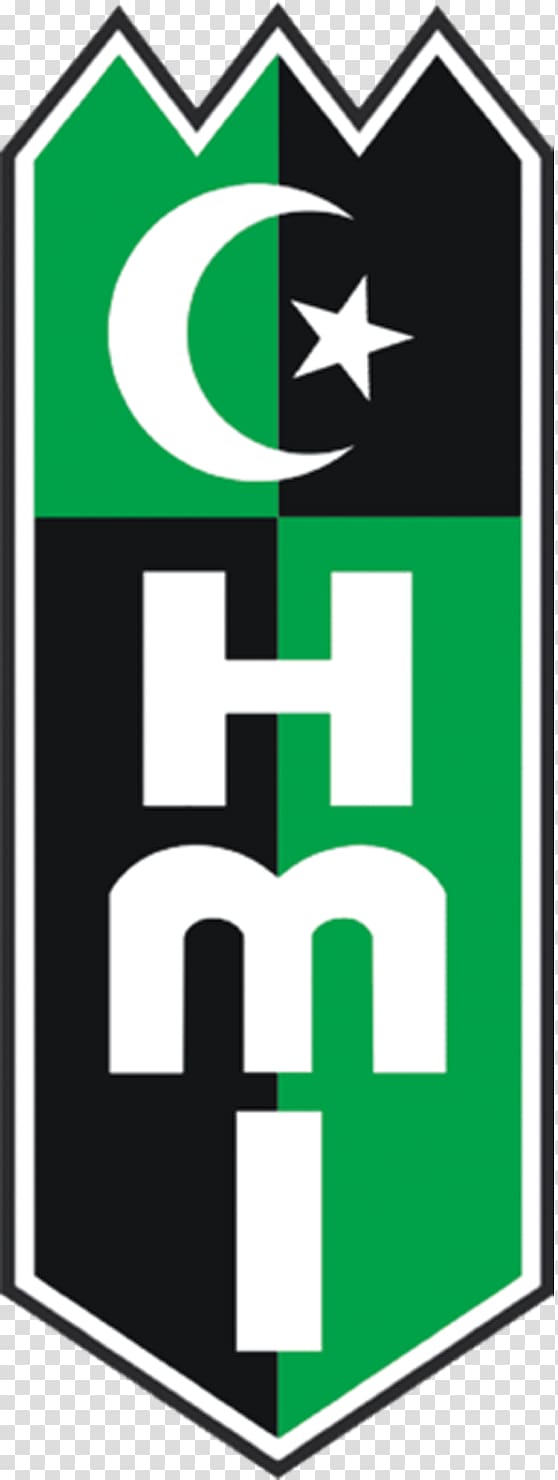 green and black HMI logo against blue background, Muslim Students\' Association Logo Universitas Islam Negeri Raden Intan Lampung Organization Chairman, Hmi transparent background PNG clipart