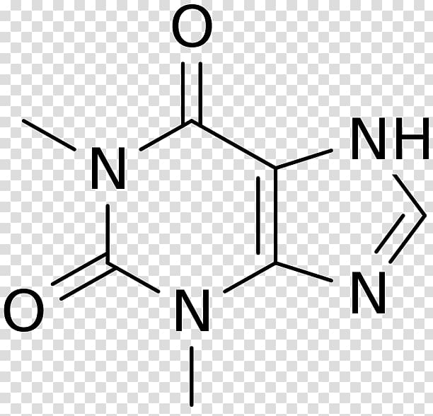 Caffeine Caffeinated drink Coffee Tea Molecule, Chemical plant transparent background PNG clipart