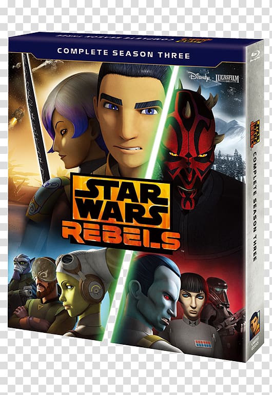 Star Wars Rebels Blu-ray disc Obi-Wan Kenobi DVD, Dvd Box transparent background PNG clipart