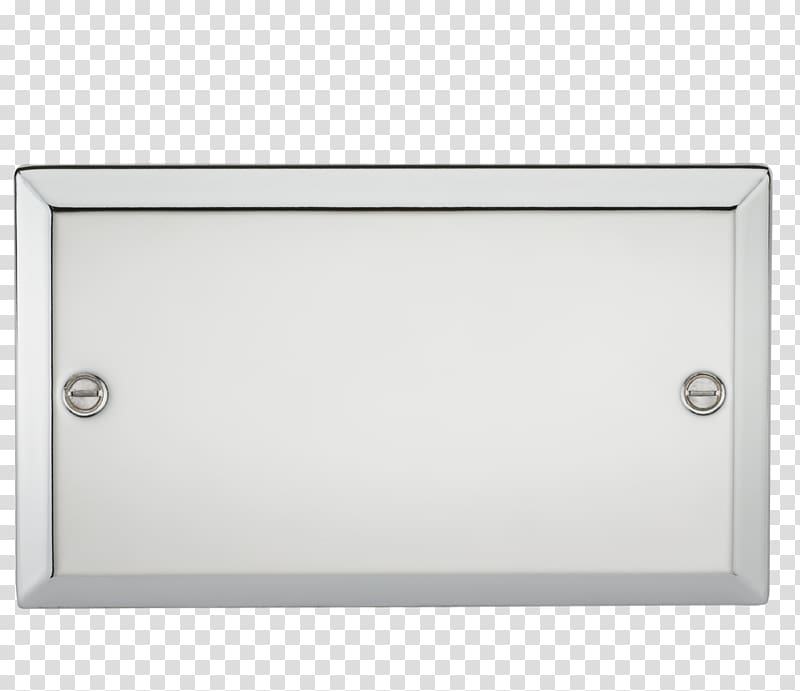 2G 1G Electrical Switches Bevel Dimmer, chrome plate transparent background PNG clipart