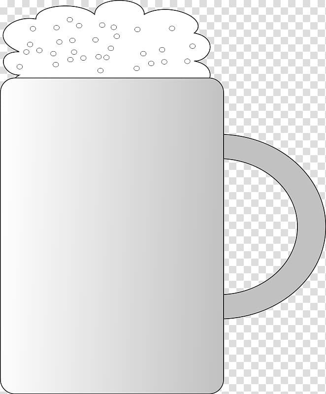 White Cup Mug, Beer transparent background PNG clipart