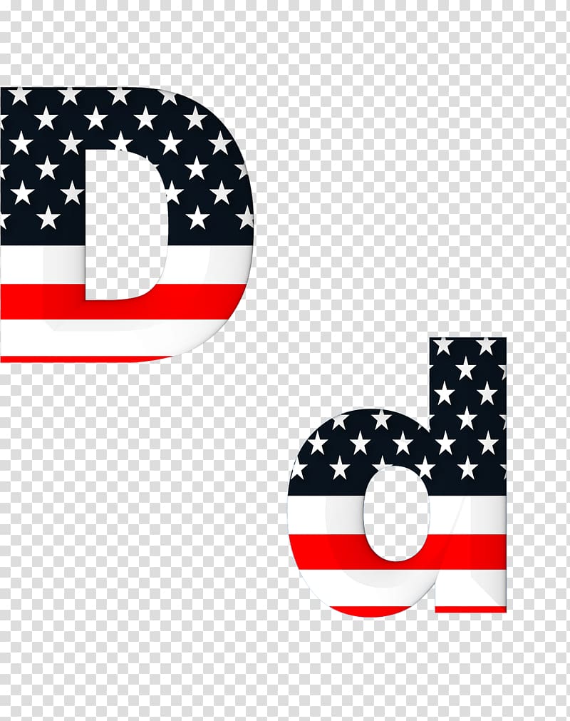 Flag of the United States Alphabet Letter, united states transparent background PNG clipart
