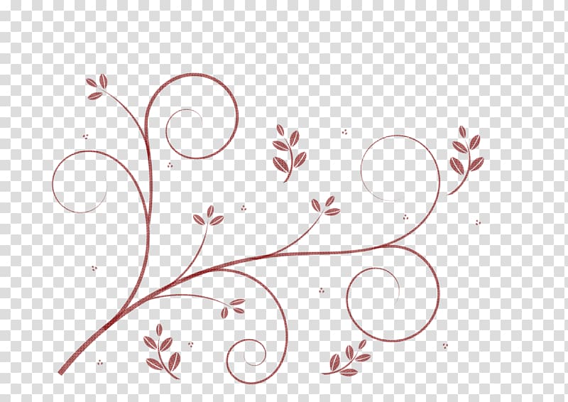 Flower Vine Drawing , winding transparent background PNG clipart