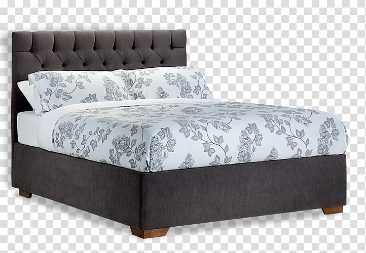 Bedroom furniture Mattress Ottoman Couch, Bed transparent background PNG clipart